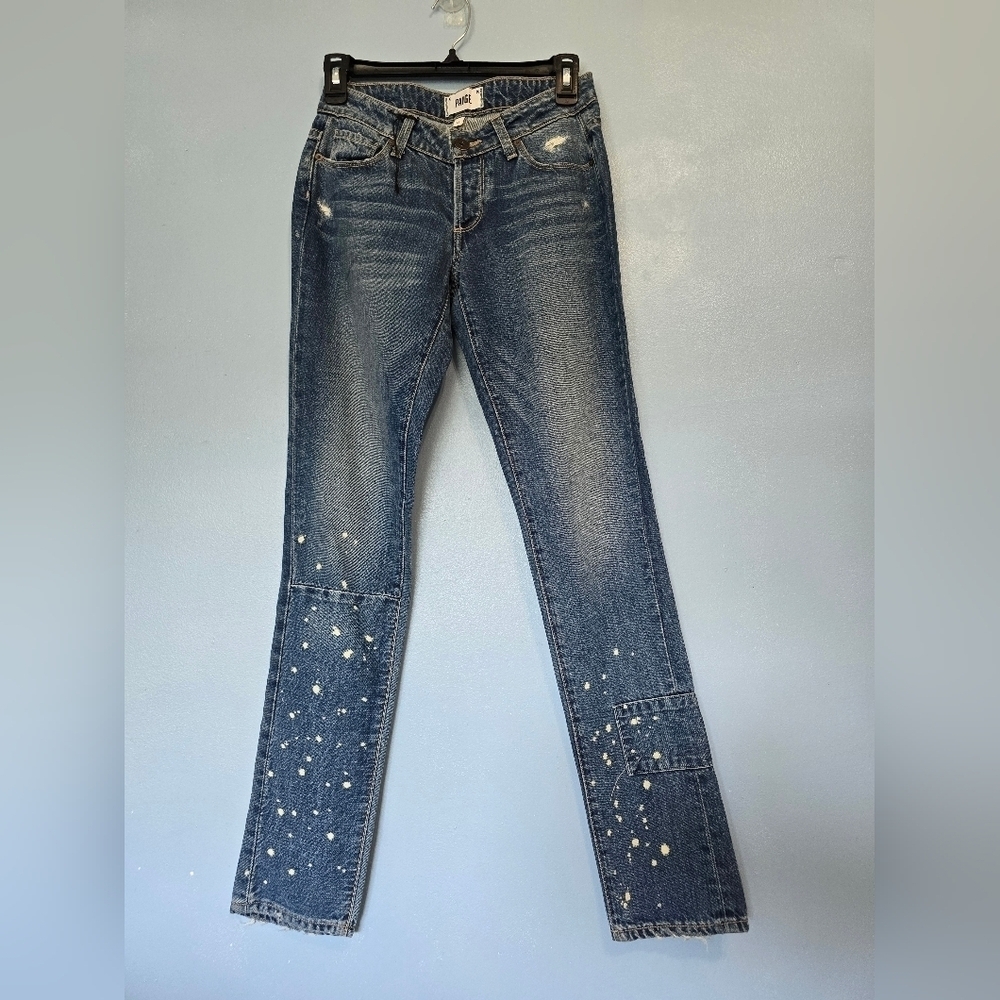 Paige Low-rise Jimmy Jimmy Skinny Boyfriend Skinny Size 23 NWOT